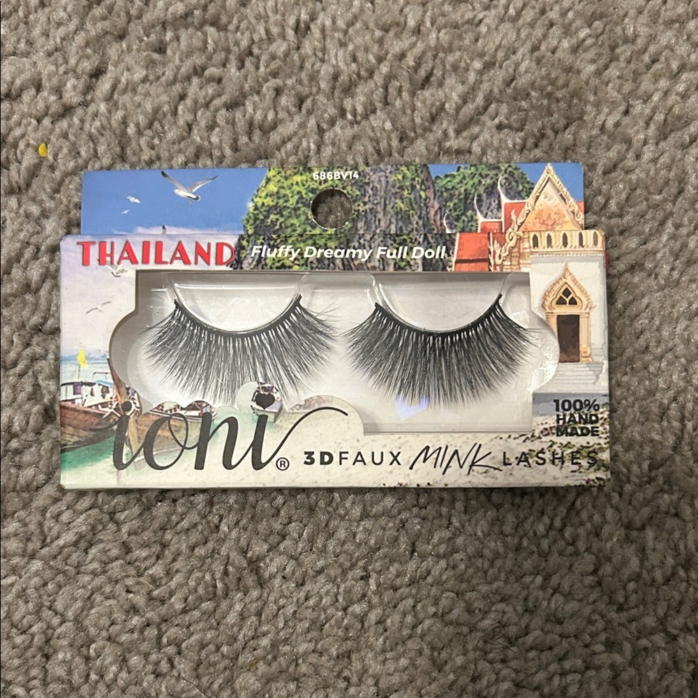 Ioni 3D Faux Mink Lashes - Black